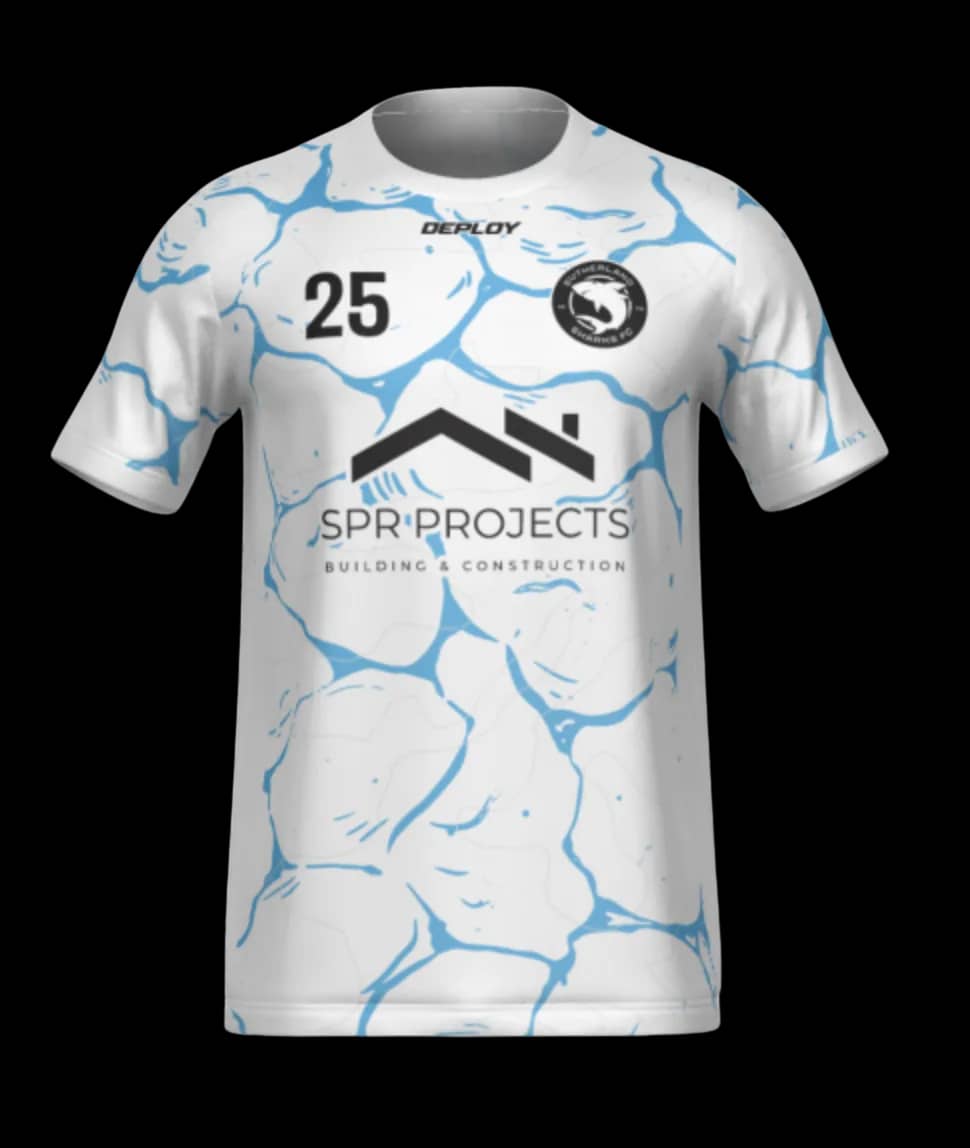 Warm up shirt, front