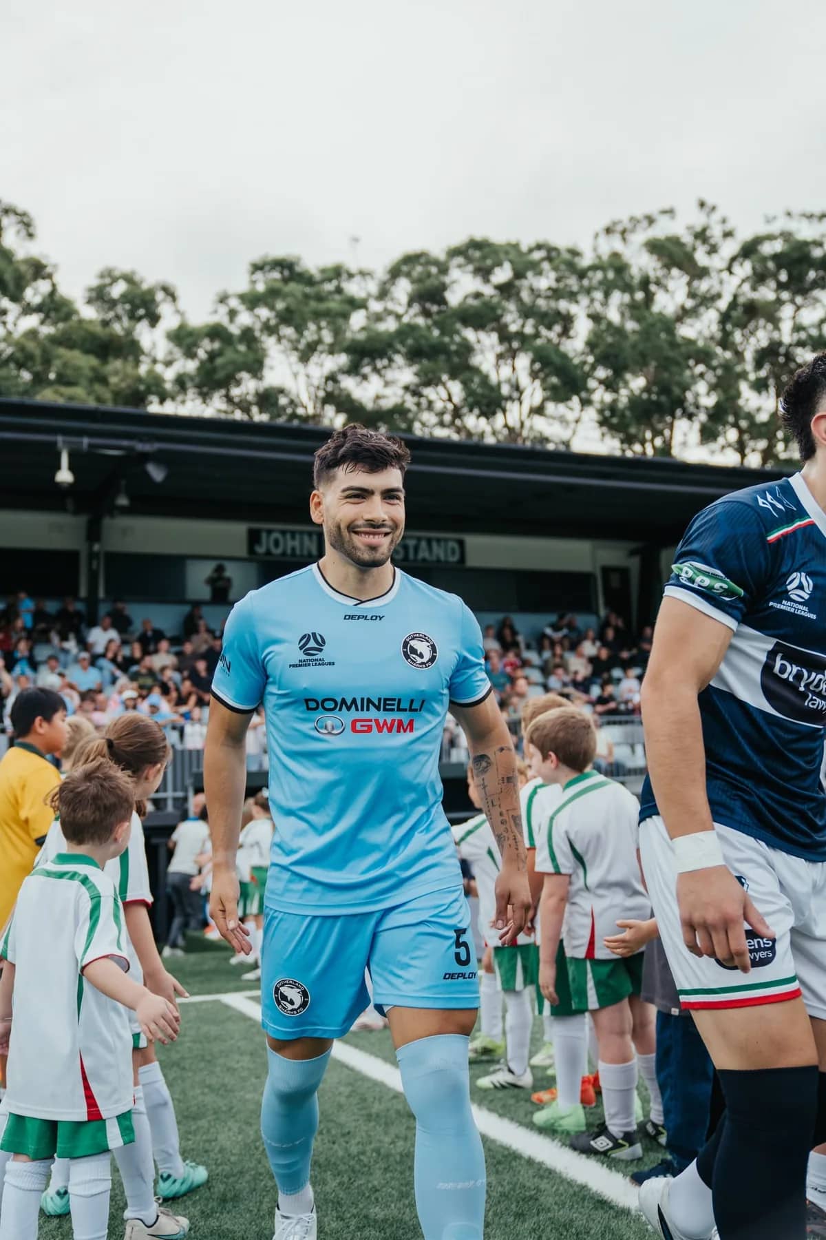 A Sutherland Sharks player on the pitch